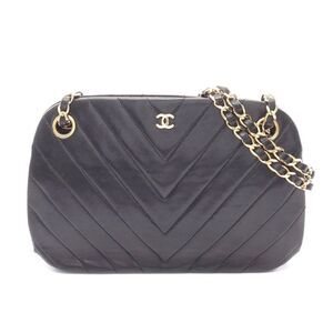 Chanel Chevron Lambskin Shoulder Bag